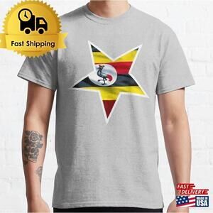 Uganda Flag Star Classic T-Shirt Unisex